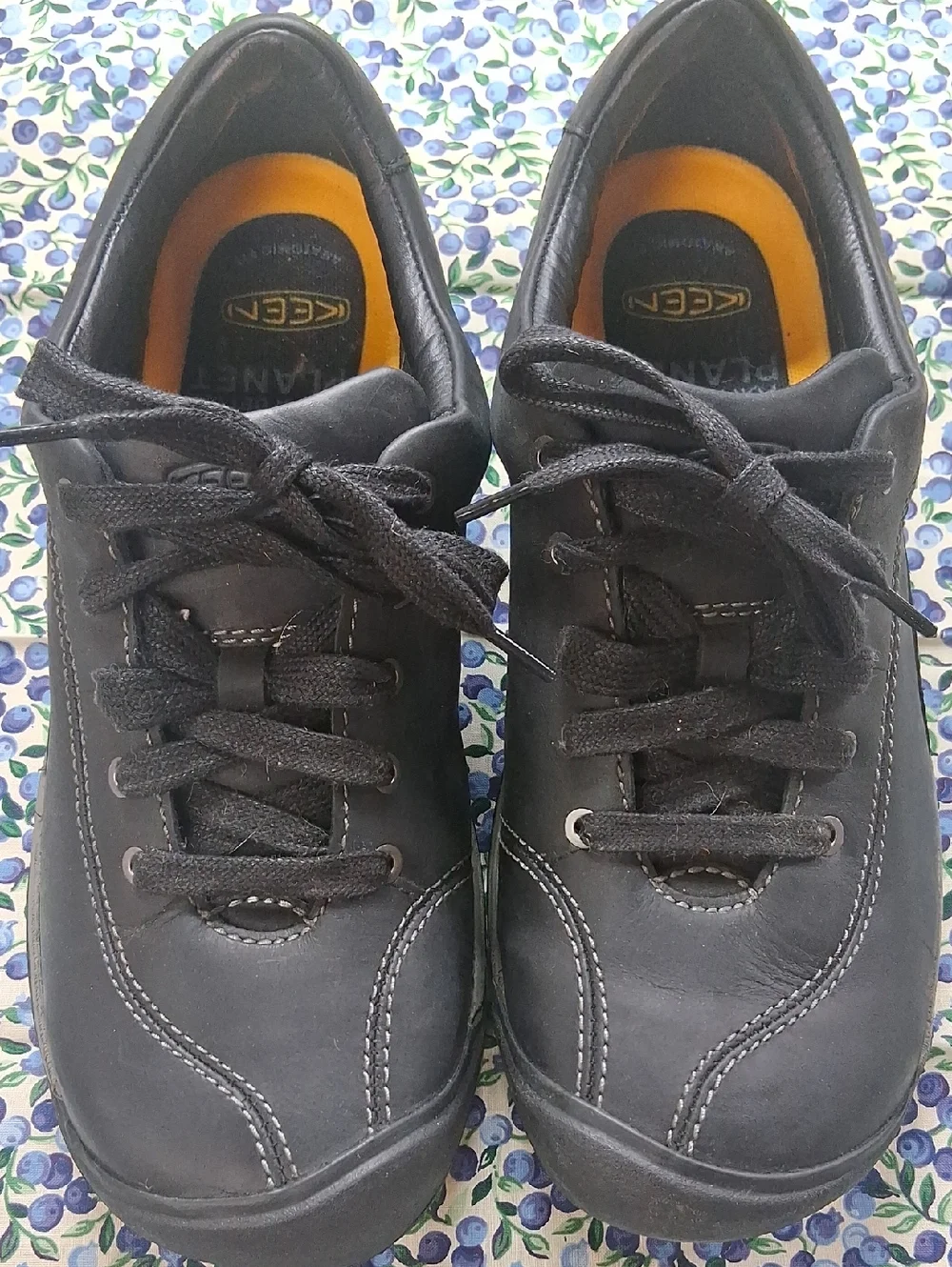 Keen black steel